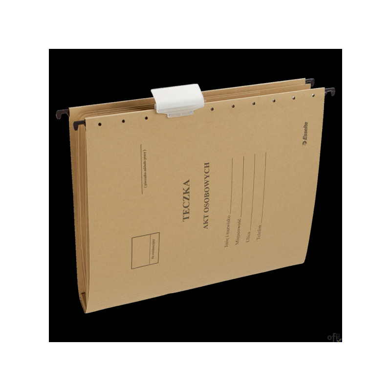 Teczka zawieszana na akta osobowe z 5 przekładkami ESSELTE 15212