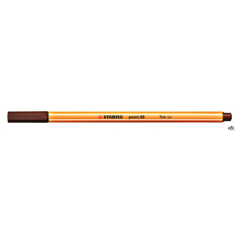 Cienkopis STABILO point 88 0.4mm brąz 88/45