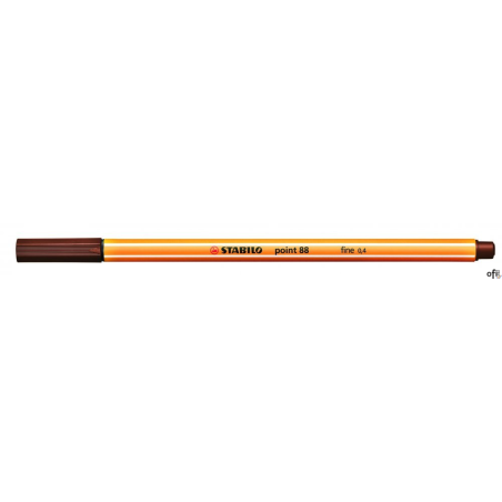 Cienkopis STABILO point 88 0.4mm brąz 88/45