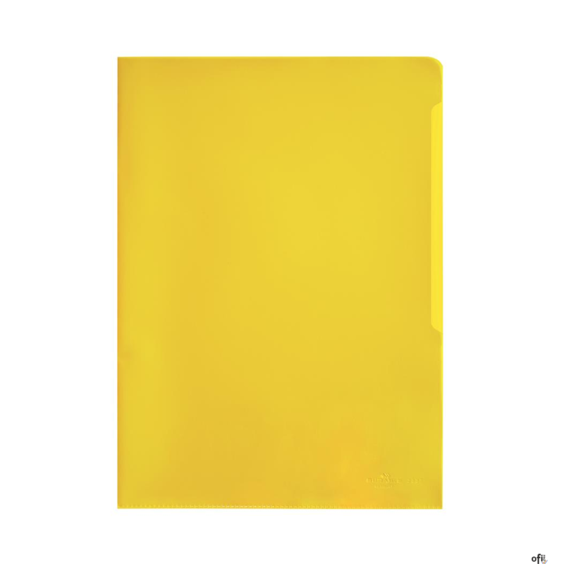 Obwoluta przezroczysta A4, PP 0,12mm Żółty, 100szt., 233704 DURABLE