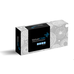 Chusteczki uniwersalne celuloza, 2 warstwy, białe, BOX (100sztuk) VELVET PROFESSIONAL 3100013