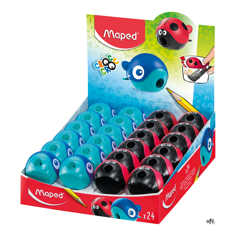 Temperówka CROC CROC EASY 1 otwór mix kolorów 018113 MAPED