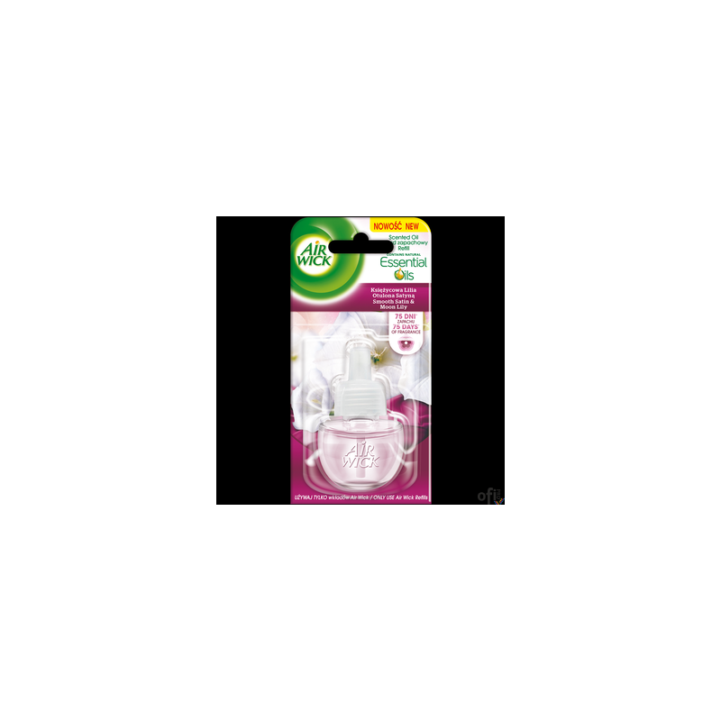 AIR WICK odświeżacz Elektryczny Księżycowa Lilia Zmysłowa Satyna wkład 19 ml  18215