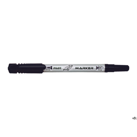 Marker do płyt CD PILOT dwustronny czarny PISC-TMCD-B