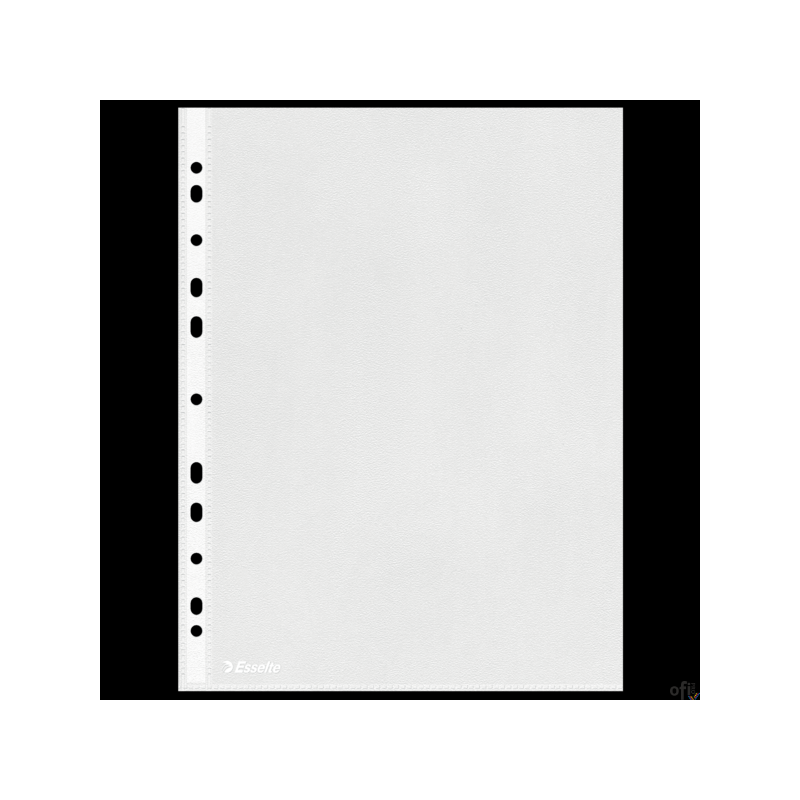 Koszulki groszkowe A4 Esselte, 43 mic., 100 szt., w folii, 56171